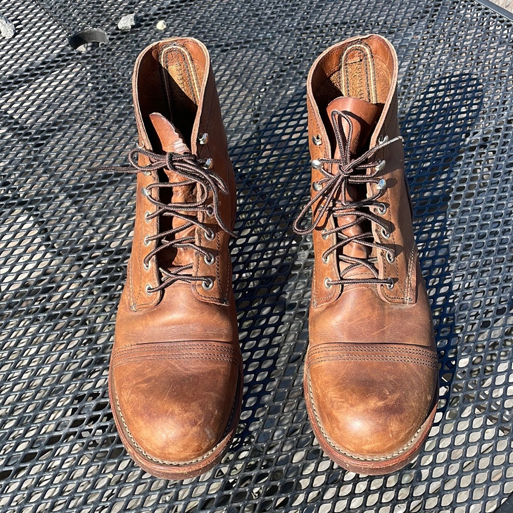 Red Wing Iron Ranger Amber Harness boot